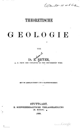 Theoretische Geologie