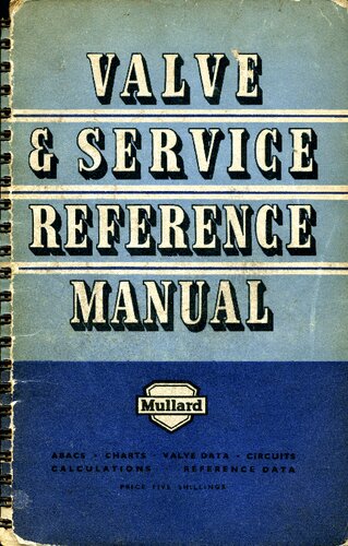 Valve and Service Reference Manual, Second Edition