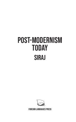 Post-Modernism Today