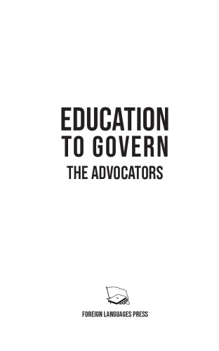 Education to Govern