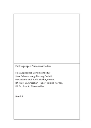 Fachtagung Personenschaden 2024