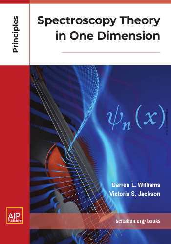 Spectroscopy Theory in One Dimension