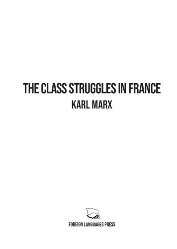 The Class Struggle in France