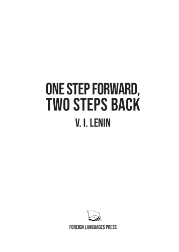 One Step Forward, Two Steps Back