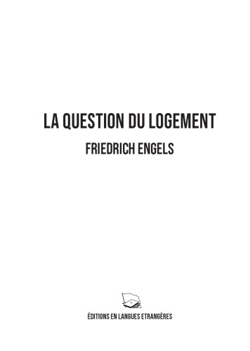 La Question du Logement
