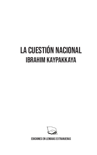 La Cuestión Nacional