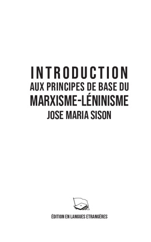 Introduction aux Principes de base du Marxisme-Léninisme