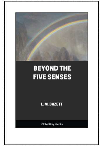 Beyond the five senses