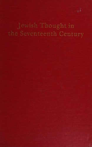 Jewish Thought in the Seventeenth Century