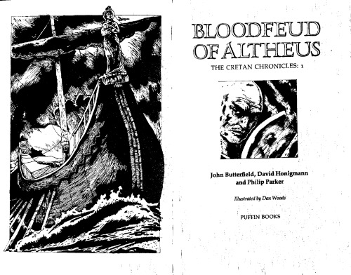 Blood Feud of Altheus (Puffin Adventure Gamebooks)