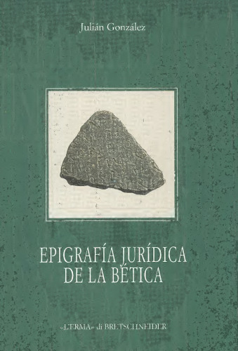 Epigrafia juridica de la Bética