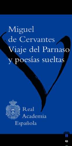 Viaje del parnaso y poesías sueltas
