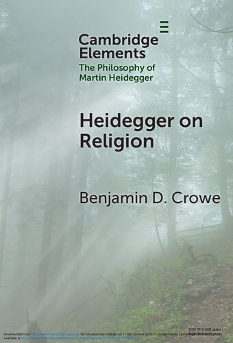 Heidegger on Religion