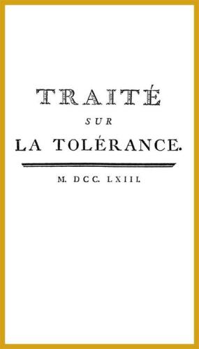 Traité sur la tolérance
