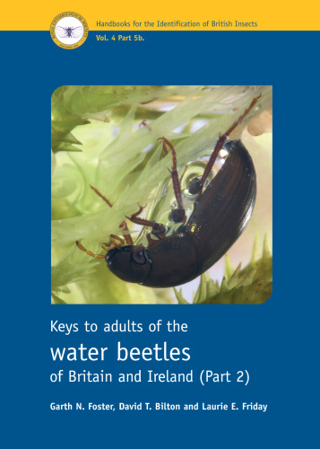 Keys to adults of the water beetles of Britain and Ireland. Part 2: Coleoptera: Polyphaga: Hydrophiloidea – both aquatic and terrestrial species