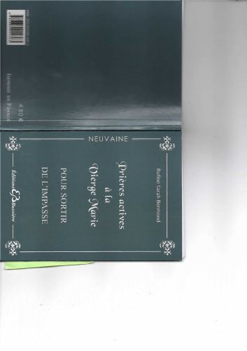 Prières actives à la Vierge Marie pour sortir de l'impasse