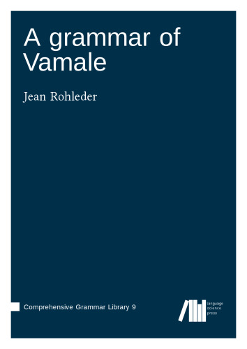 A grammar of Vamale
