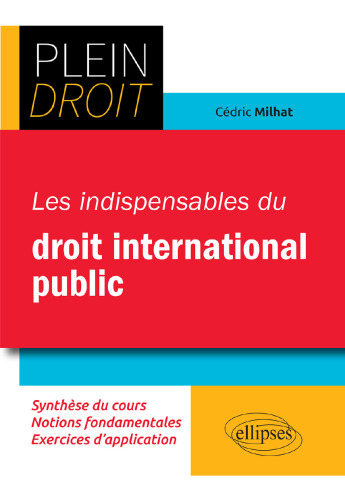 Les indispensables du droit international public
