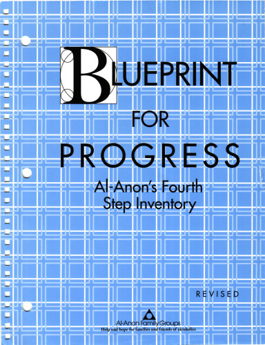 Blueprint for Progress: 4th Step Inventory (Revised) (P-91)