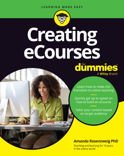 Creating eCourses For Dummies