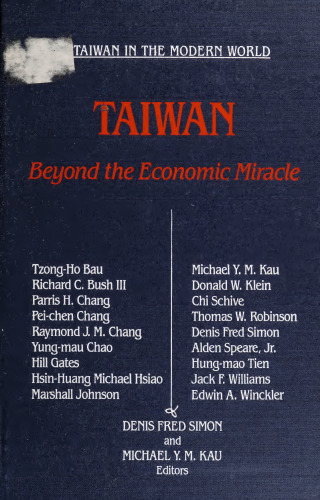 Taiwan: Beyond the Economic Miracle