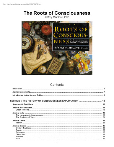 The Roots of Consciousness: The Classic Encyclopedia of Consciousness Studies Revised and Expanded