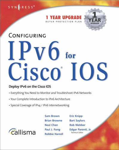 Configuring IPv6 for Cisco IOS