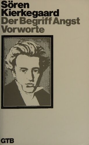 Der Begriff Angst / Vorworte