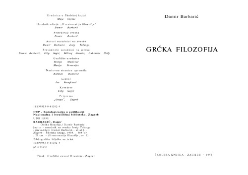 Grčka filozofija