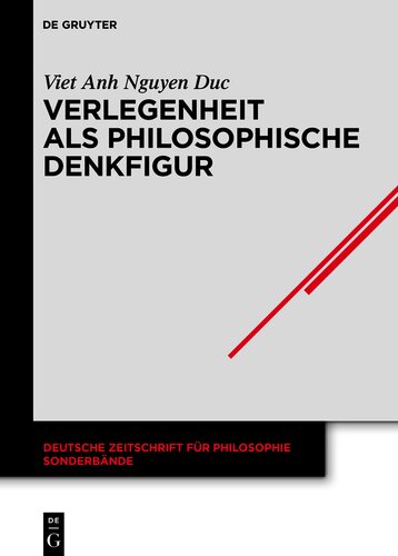 Verlegenheit als philosophische Denkfigur