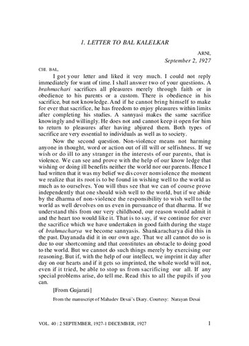 The Complete Works of Mahatma Gandhi Volume 40