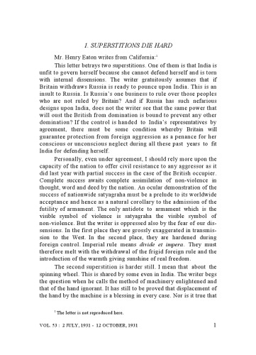 The Complete Works of Mahatma Gandhi Volume 53