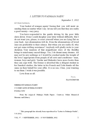 The Complete Works of Mahatma Gandhi Volume 57