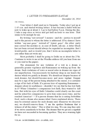 The Complete Works of Mahatma Gandhi Volume 66