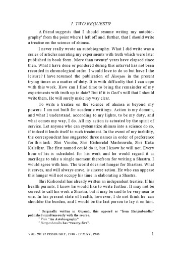 The Complete Works of Mahatma Gandhi Volume 90