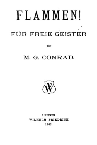 Flammen! Für freie Geister