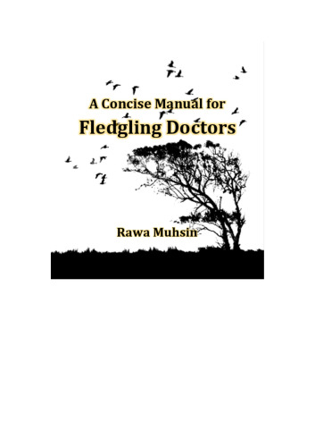 A Concise Manual for Fledgling Doctors