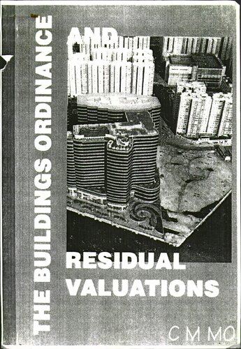 The Buildings Ordinance and Residual Valuations