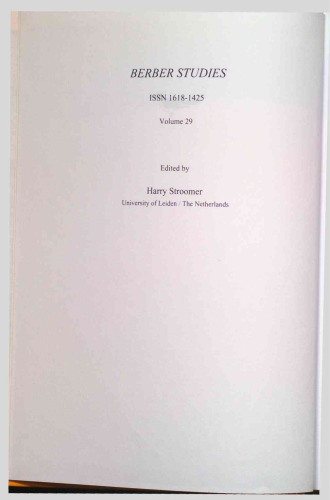 Tuareg Elementary Course (Tahaggart)