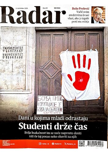 Radar, broj 39, 5. decembar 2024