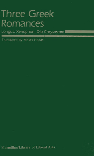 Three Greek Romances