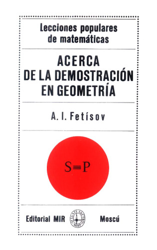Acerca de la Demostración en Geometría