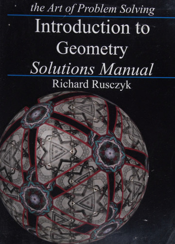 Introduction to Geometry: Solutions Manual