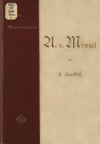 A. von Menzel