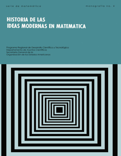 Historia de las Ideas Modernas en Matematica