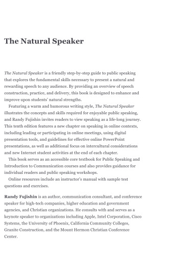 The Natural Speaker
