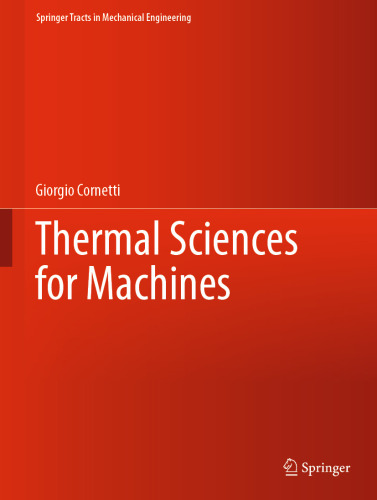 Thermal Sciences for Machines, 2nd Edition