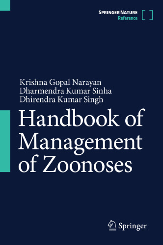 Handbook of Management of Zoonoses: Management of Zoonoses