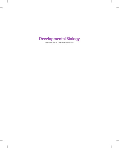 Developmental biology