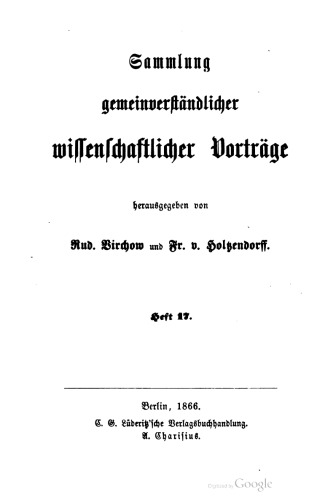 Richard Cobden ; Ein Vortrag, gehalten im Berliner Handwerkerverein